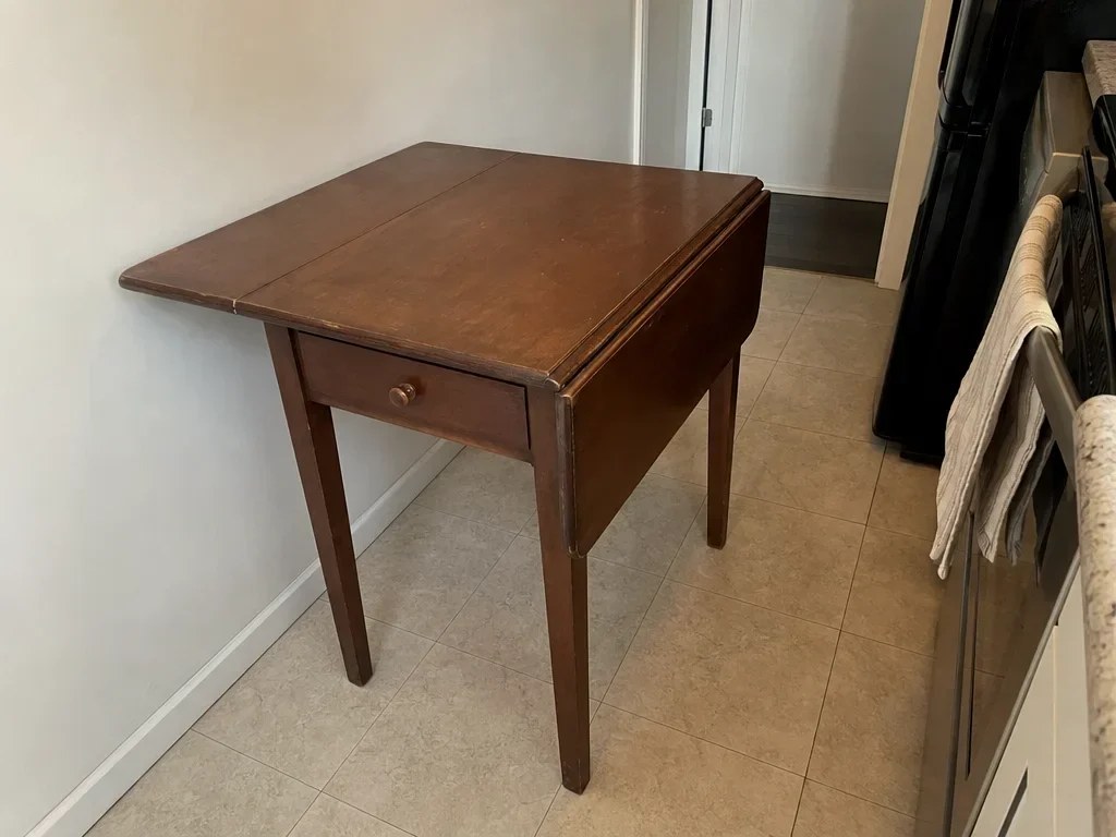 Small drop-leaf table image 1