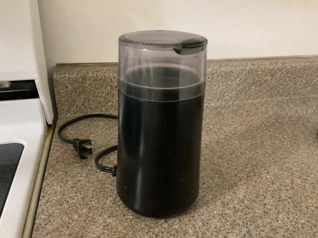Electric burr coffee grinder image 1