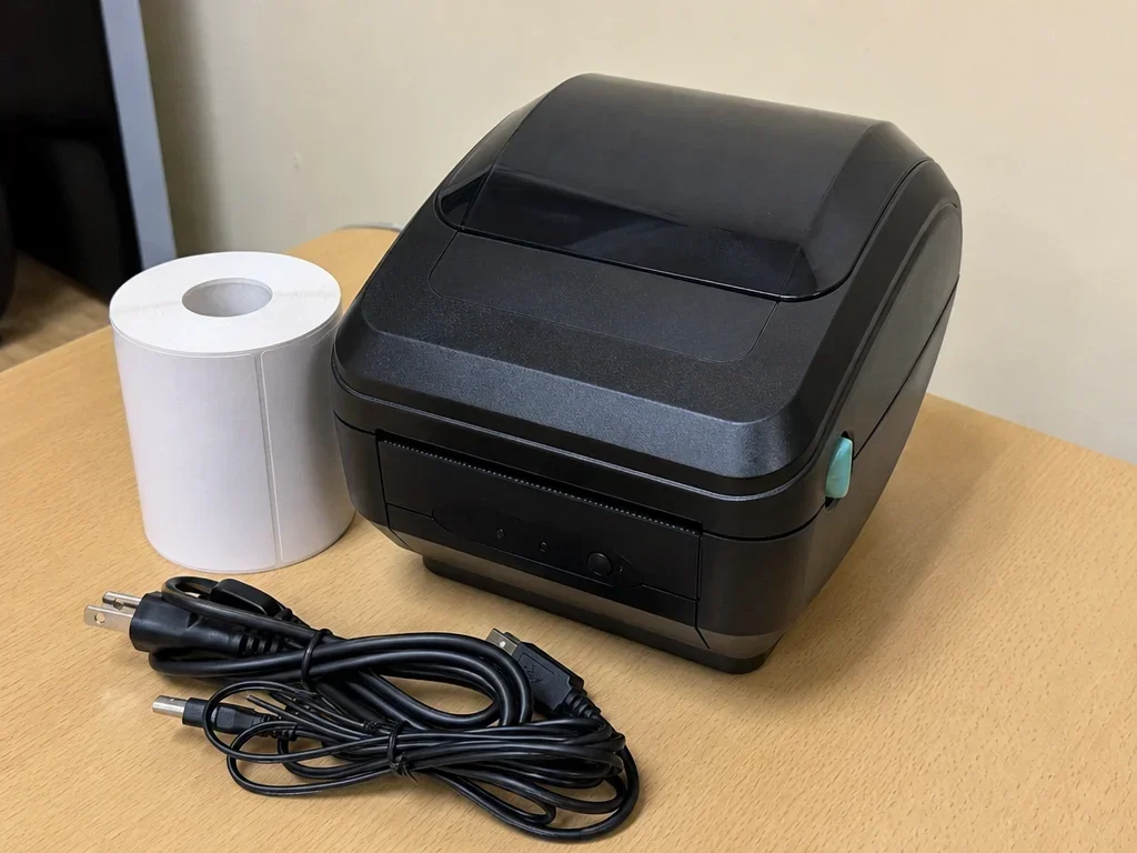 Compact thermal label printer image 1