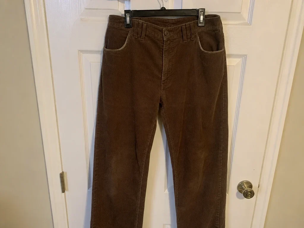 Brown corduroy pants 34x30 image 1