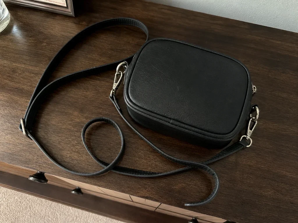 Small black crossbody bag image 1
